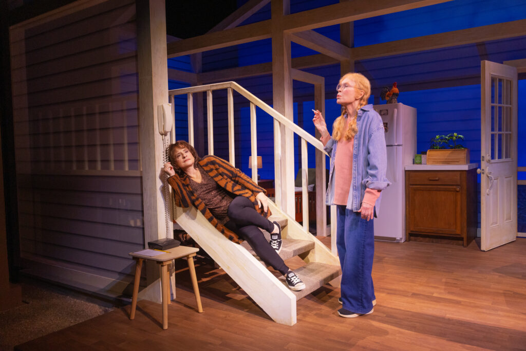 Patti LuPone and Mia Farrow in The Roommate. Photo by Matthew Murphy.