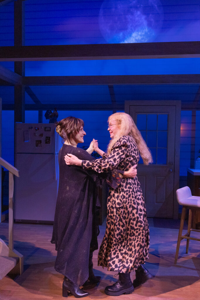 Patti LuPone and Mia Farrow in The Roommate. Photo by Matthew Murphy.