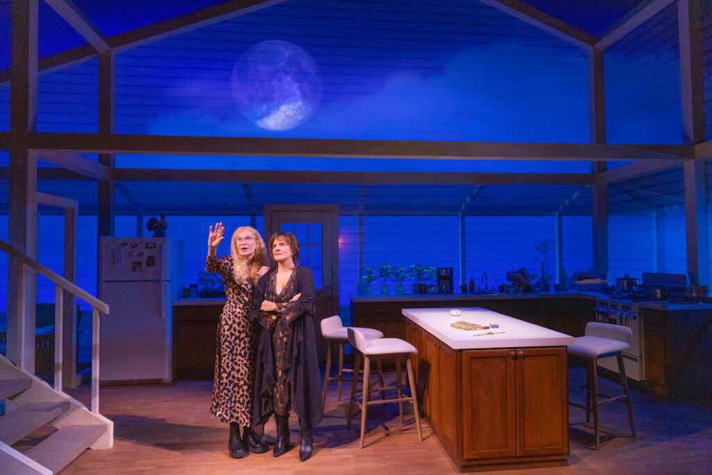 Mia Farrow and Patti LuPone in The Roommate. Photo by Matthew Murphy.