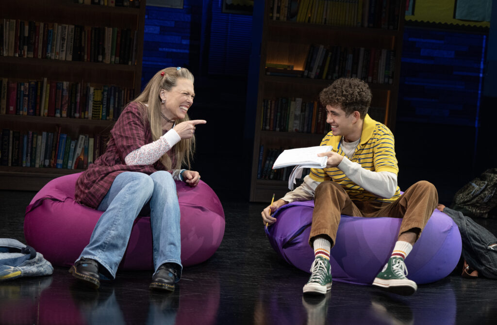 Carolee Carmello and Miguel Gil in Kimberly Akimbo. Photo by Joan Marcus.