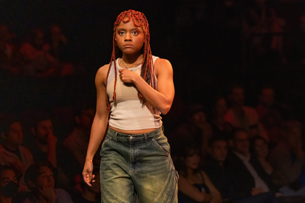 Gabby Beans in Romeo + Juliet. Photo by Matthew Murphy and Evan Zimmerman.