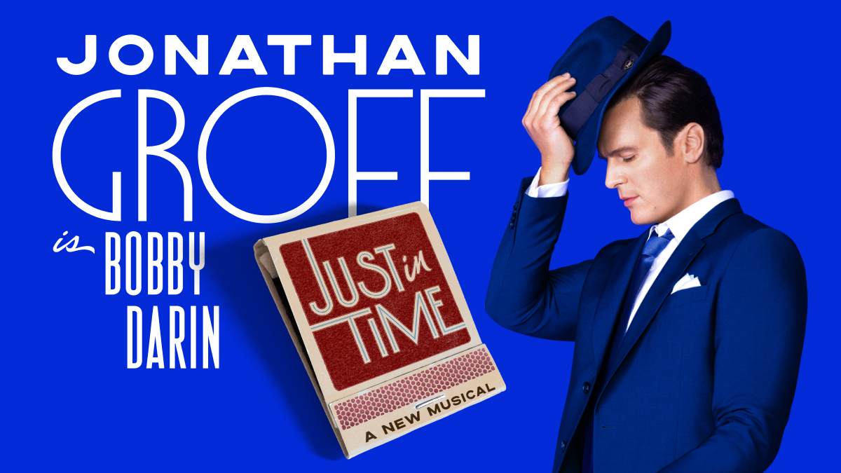 Jonathan Groff is Bobby Darin in Just in Time