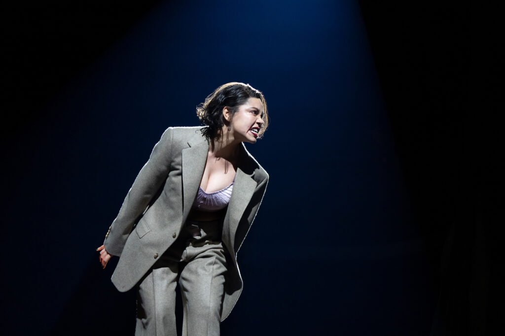 Auli'i Cravalho in Cabaret at the Kit Kat Club. Photo by Julieta Cervantes.