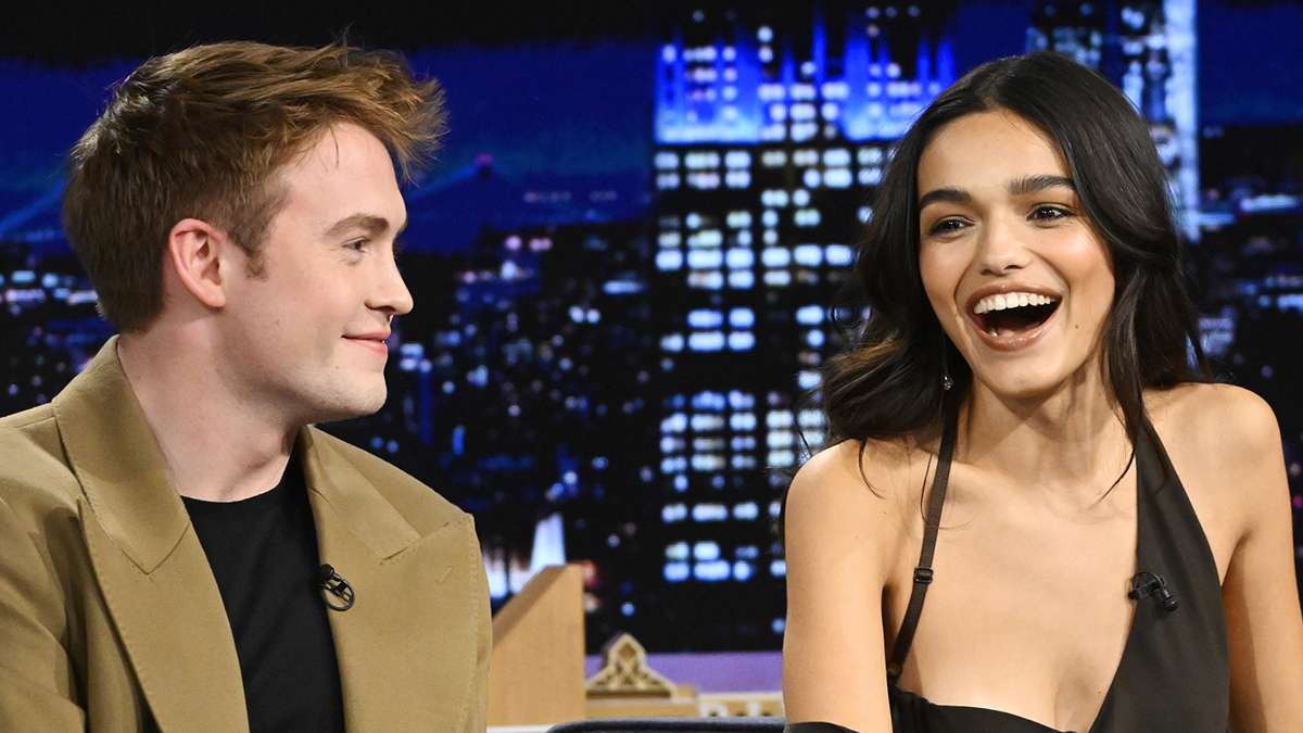Watch Now: Kit Connor & Rachel Zegler Talk <i>Romeo + Juliet</i> with Fallon
