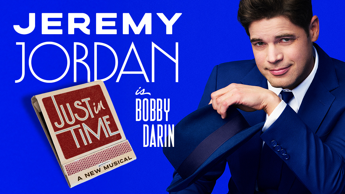 Jeremy Jordan is Bobby Darin in Just In Time: A New Musical.