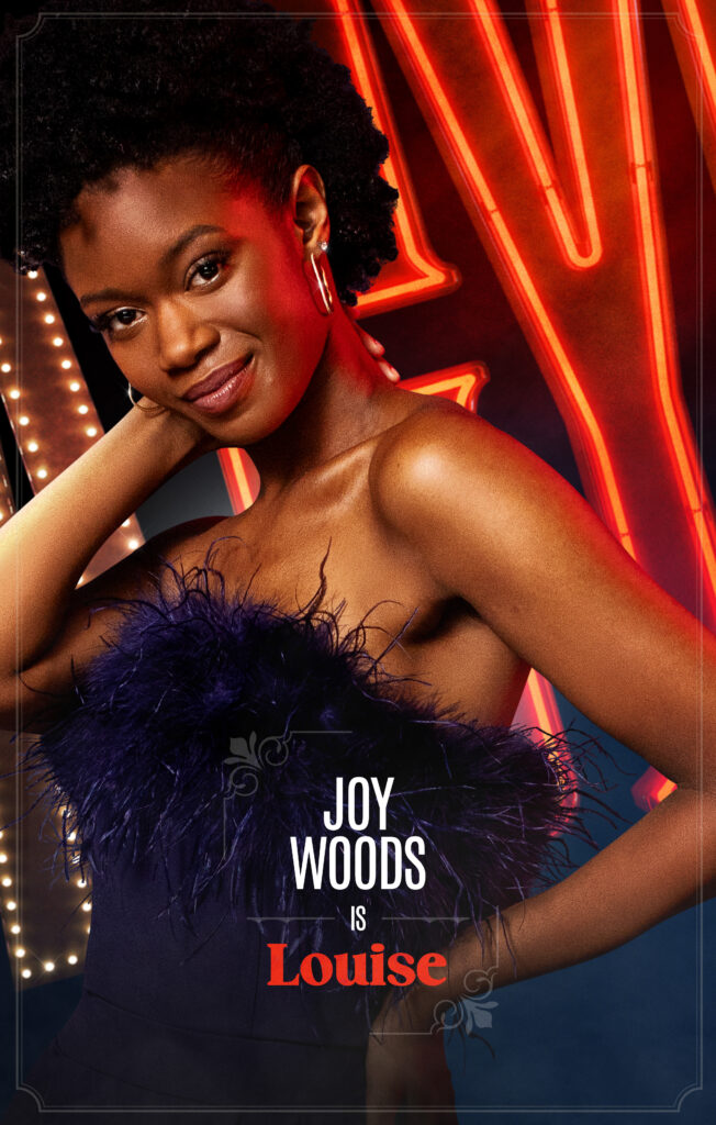 Joy Woods is Louise. Photo by Marc J. Franklin.