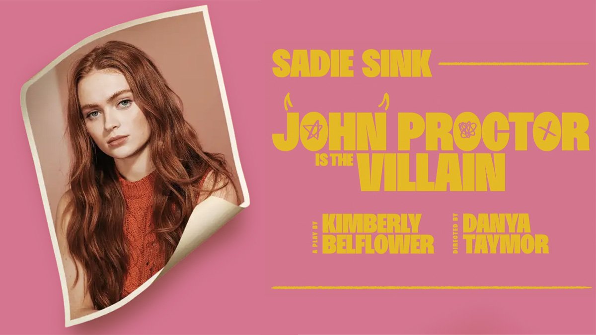 Sadie Sink to Star in Broadway Premiere of <i>John Proctor is the Villain</i>