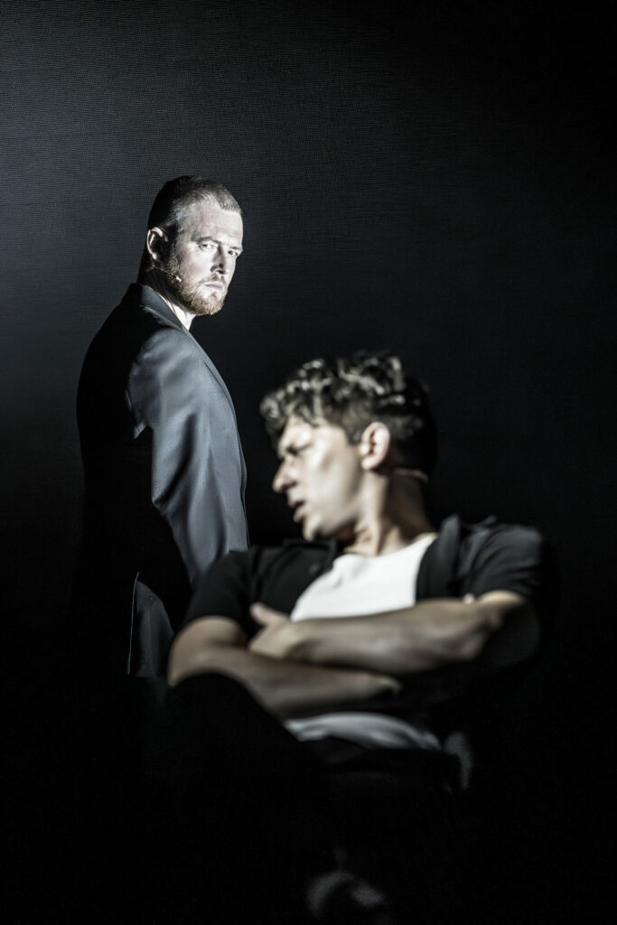 David Thaxton and Tom Francis in Sunset Blvd. Photo by Marc Brenner.