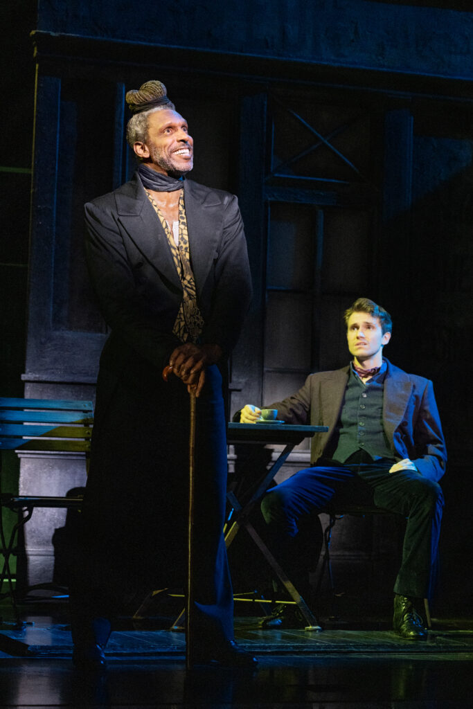 André Ward and John Cardoza in Moulin Rouge! The Musical. Photo by Evan Zimmerman for MurphyMade.