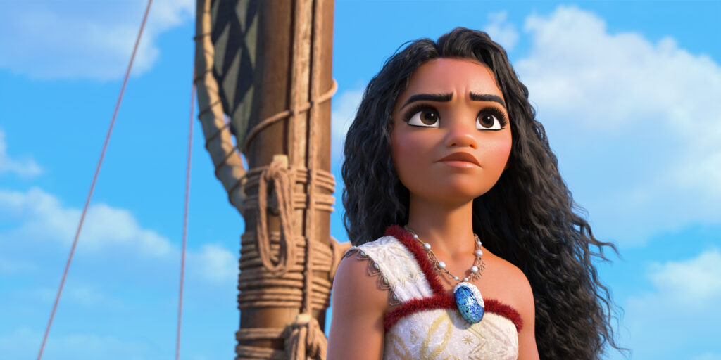 Still from Moana 2. Photo by Disney.