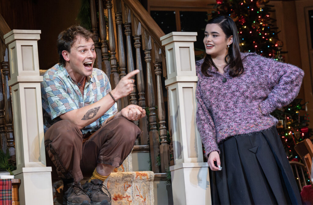 Christopher Sears and Barbie Ferreira in Cult of Love. Photo by Joan Marcus.