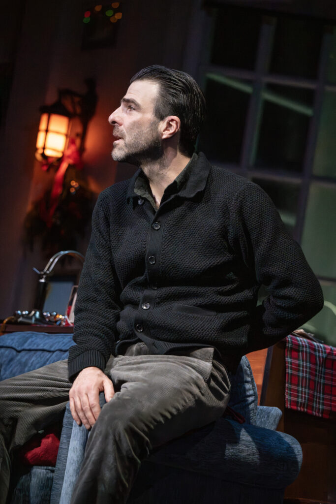 Zachary Quinto in Cult of Love. Photo by Joan Marcus.