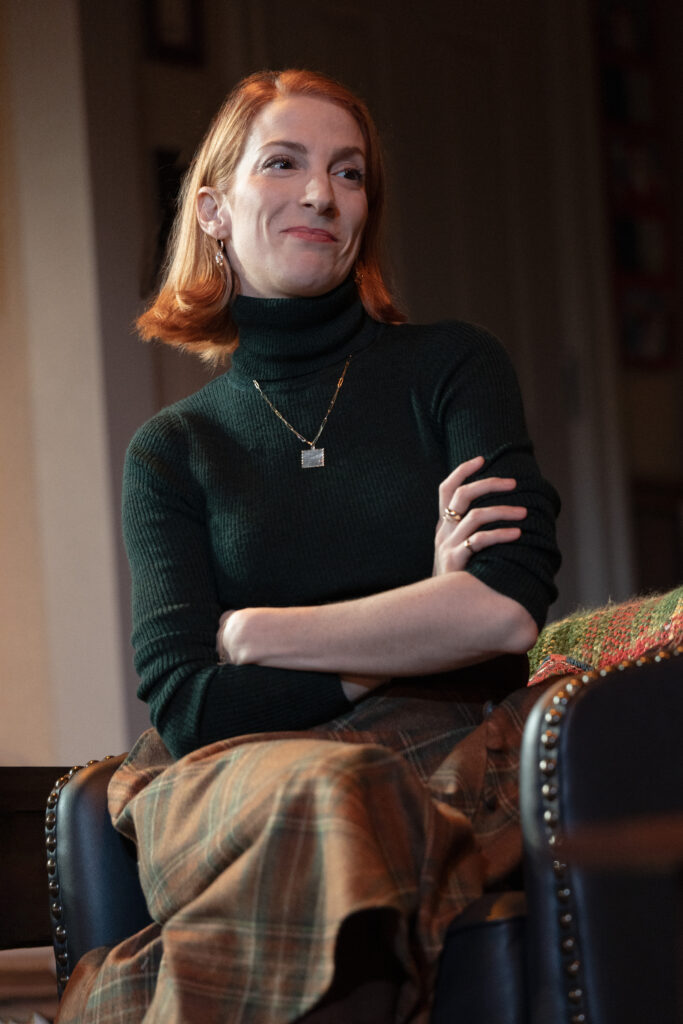 Molly Bernard in Cult of Love. Photo by Joan Marcus.
