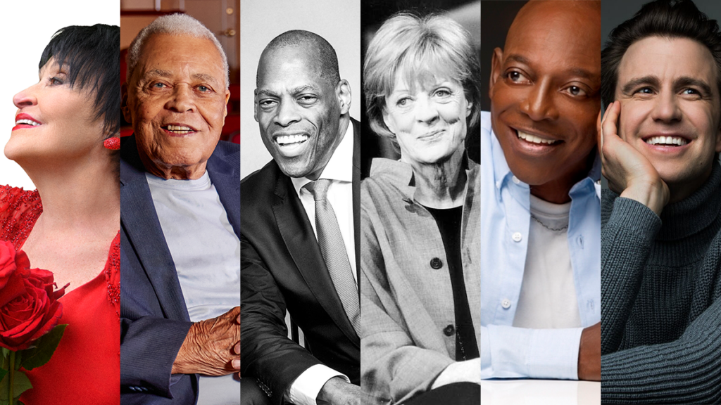 Chita Rivera, James Earl Jones, Adrian Bailey, Maggie Smith, Hinton Battle, and Gavin Creel.