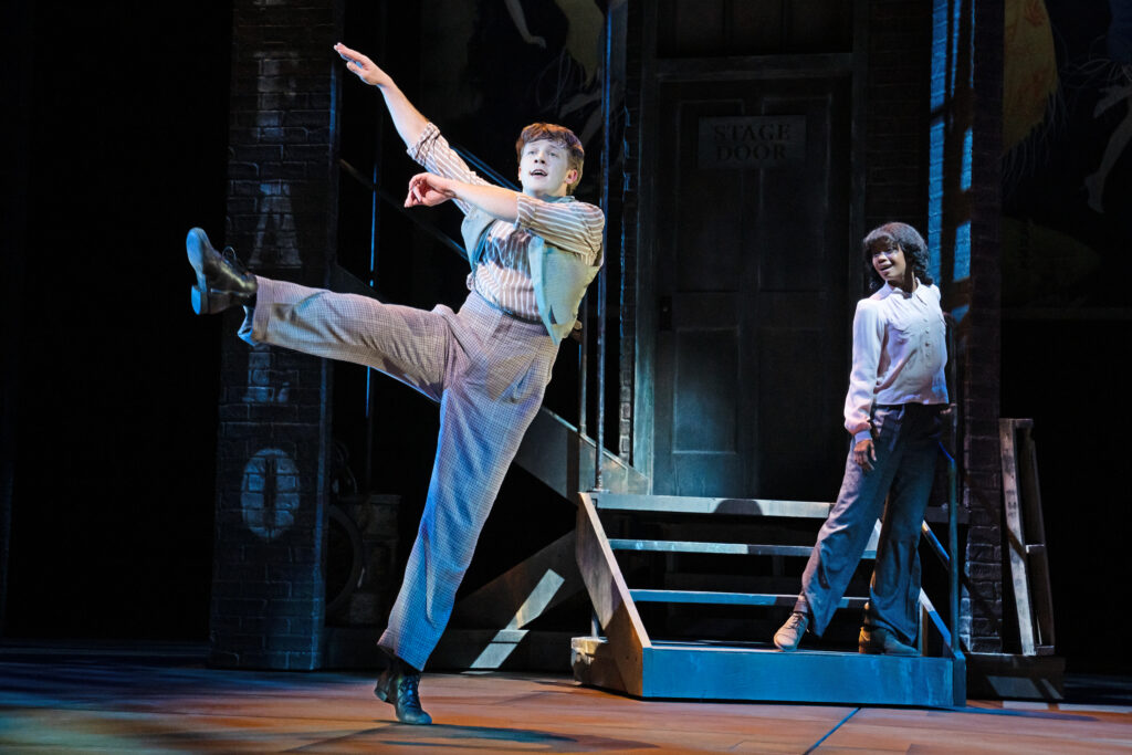Kevin Csolak and Joy Woods in Gypsy. Photo by Julieta Cervantes.