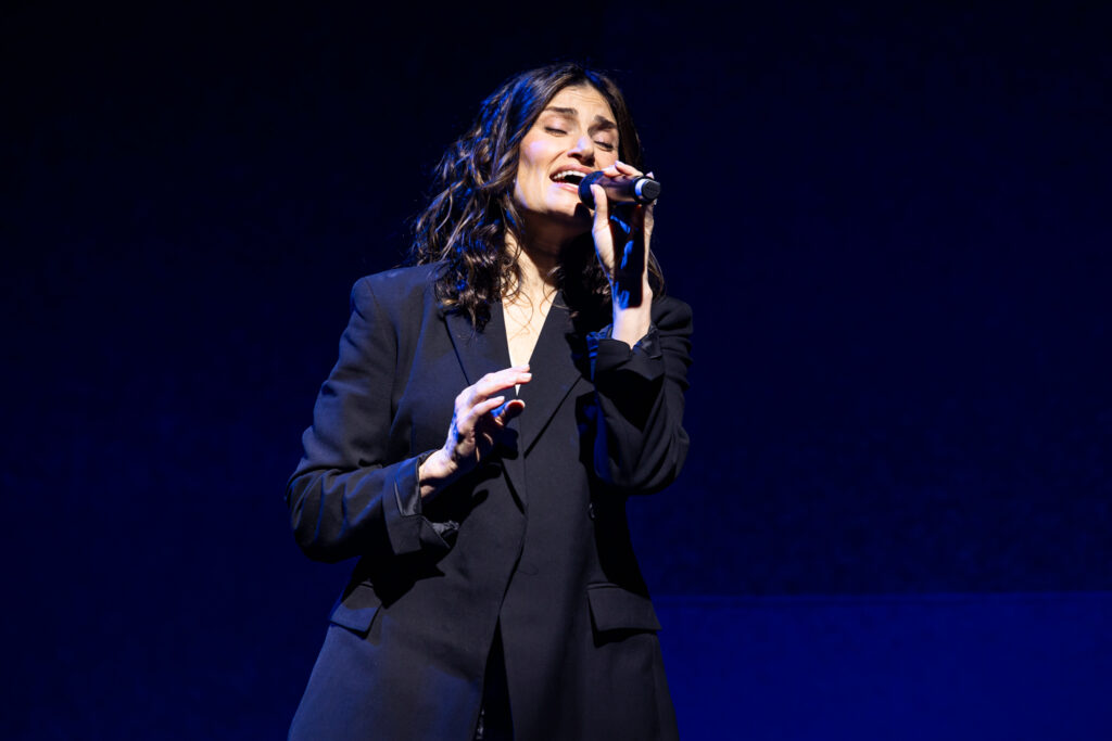 Idina Menzel of Redwood. Photo by Rebecca J Michelson for Broadway Direct.