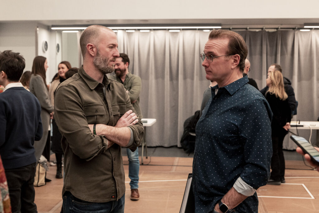 Andrew Hovelson and Ted Koch of Stranger Things: The First Shadow. Photo by Matthew Murphy.