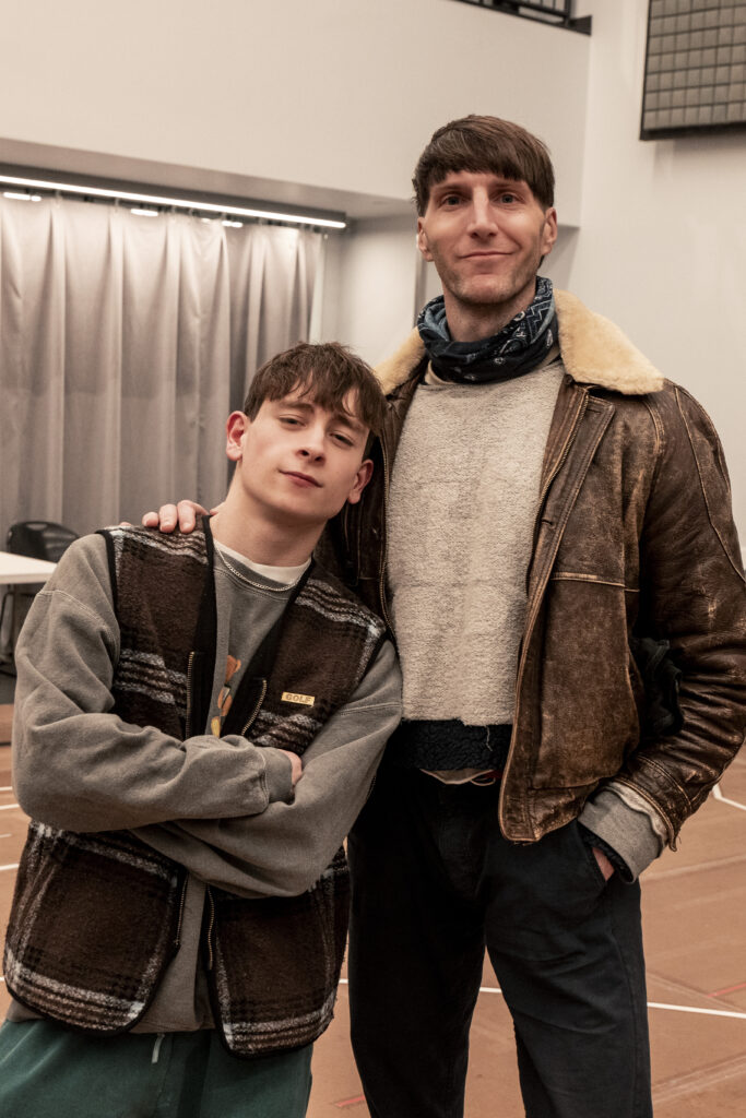 Louis McCartney and Alex Breaux of Stranger Things: The First Shadow. Photo by Matthew Murphy.