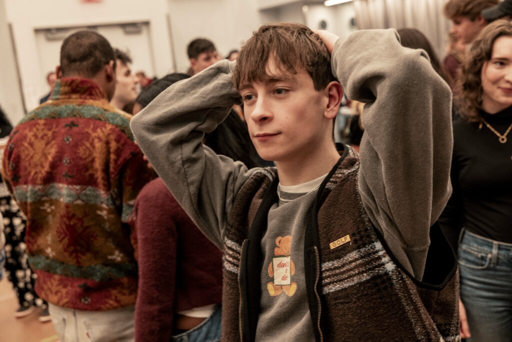 Louis McCartney of Stranger Things: The First Shadow. Photo by Matthew Murphy.