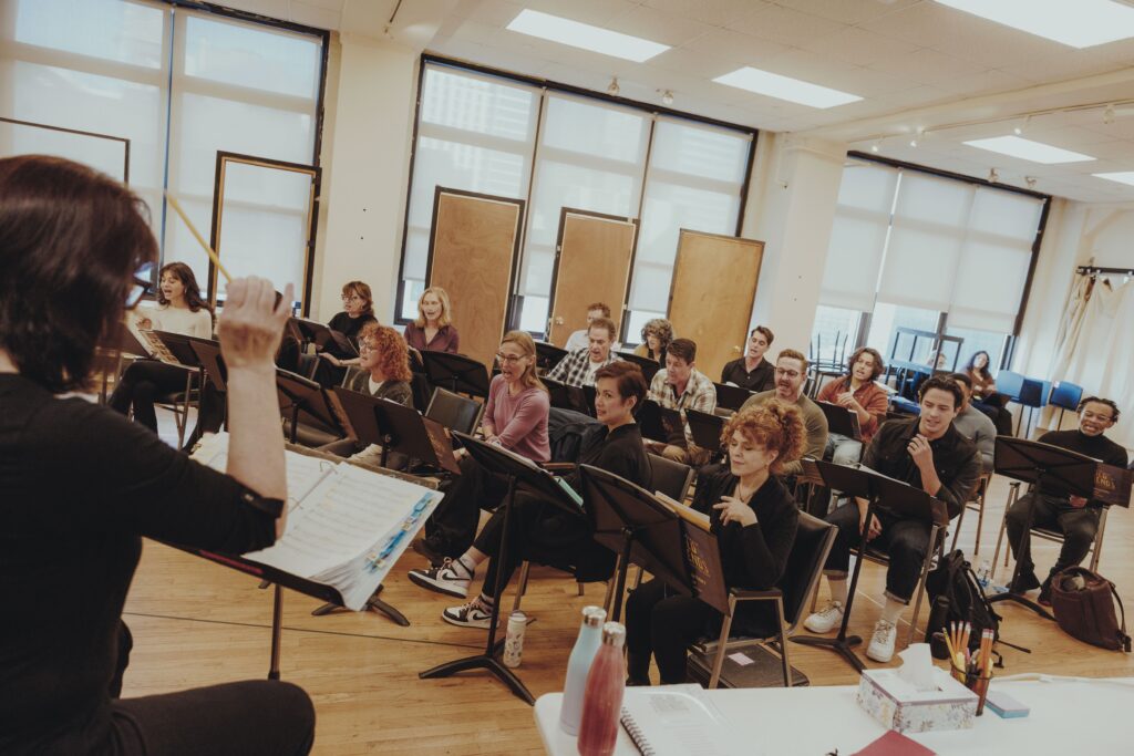 The company of Stephen Sondheim's Old Friends. Photo by Matthew Murphy.