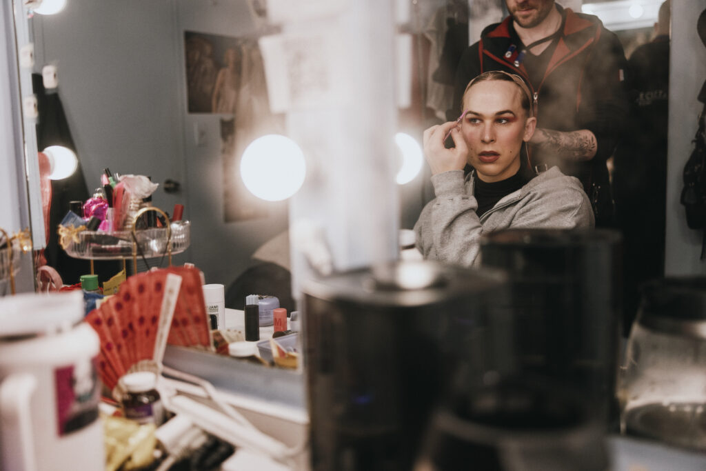 Tommy Dorfman (Tybalt/The Nurse) from Romeo + Juliet. Photo by Emilio Madrid.