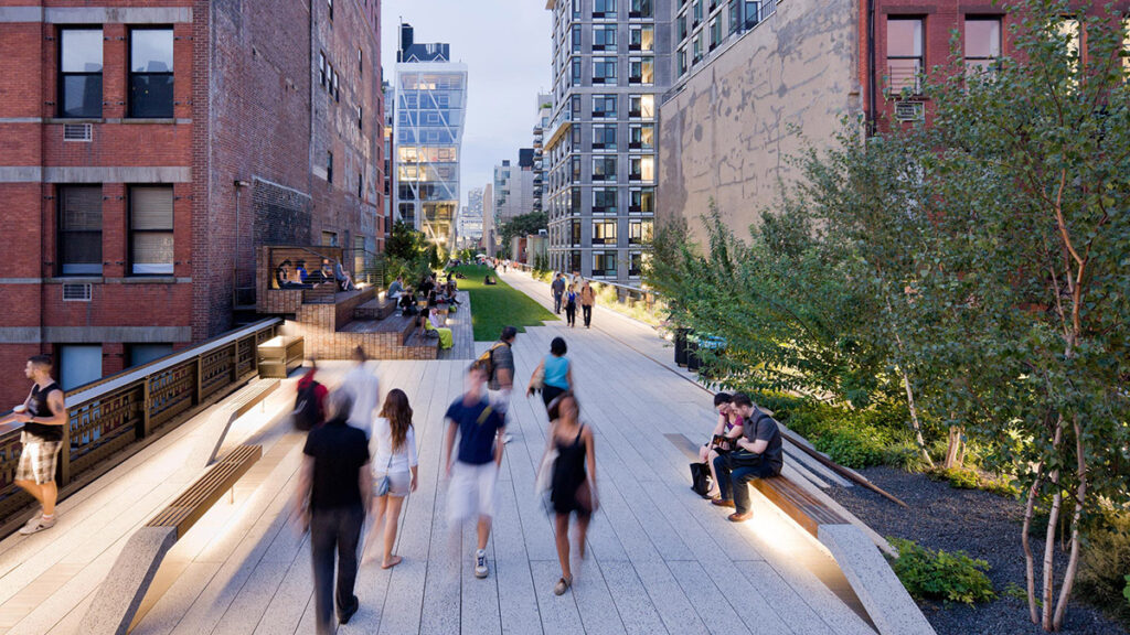 The High Line. Photo courtesy of the High Line.