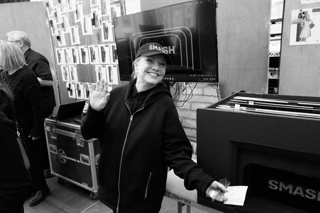 Susan Stroman at the first rehearsal of SMASH. Photo by Jenny Anderson.