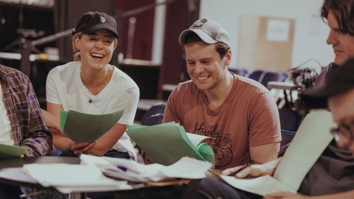 First Look: Rehearsals Are Underway for <i>Just In Time</i> On Broadway