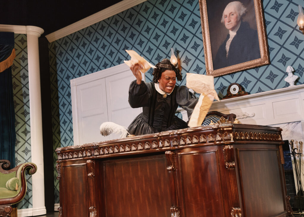 Tituss Burgess in Oh, Mary! Photo by Emilio Madrid.