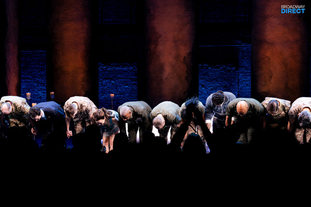 The opening night curtain call of Othello. Photo by Angela of York for Broadway Direct.
