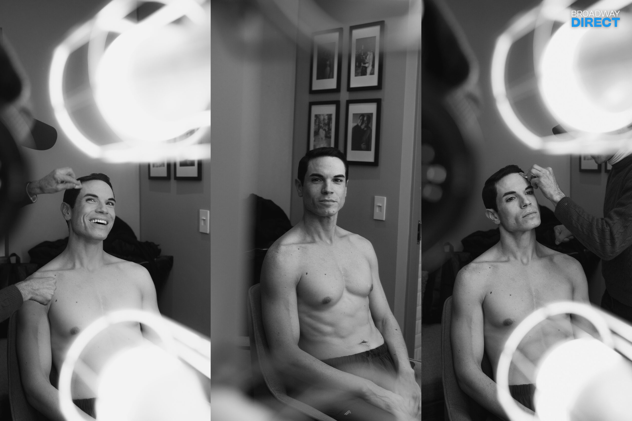 Jason Gotay on the opening night of Floyd Collins. Photos by Drew Elhamalawy for Broadway Direct.