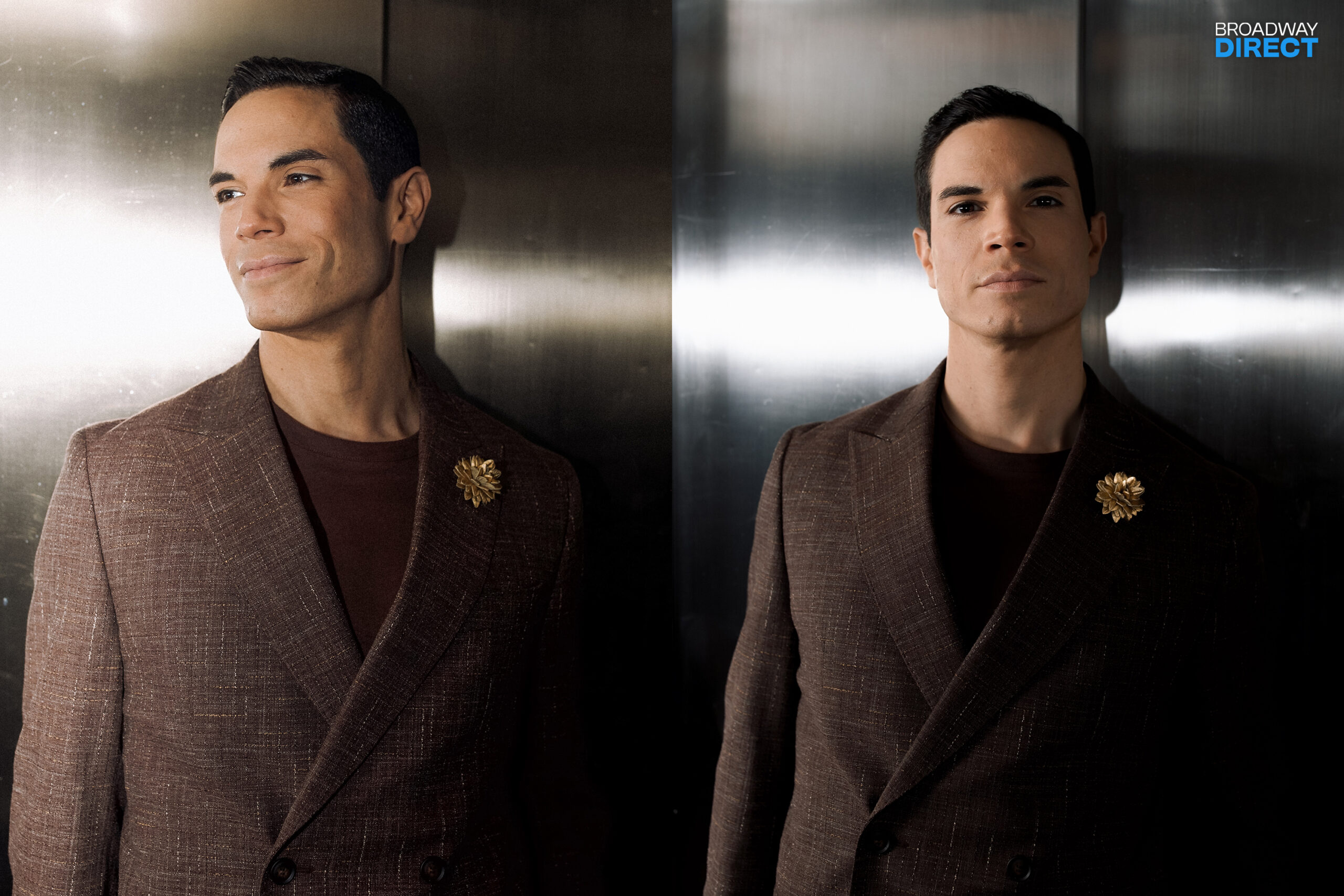 Jason Gotay on the opening night of Floyd Collins. Photo by Drew Elhamalawy for Broadway Direct.