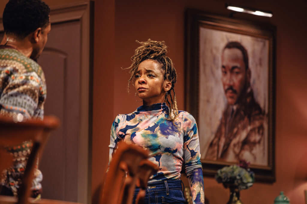 Kara Young in Purpose. Photo by Marc J. Franklin.