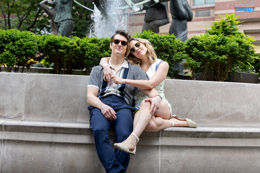 Kyle Selig and Erika Henningsen. Photo by Angela of York for Broadway Direct.