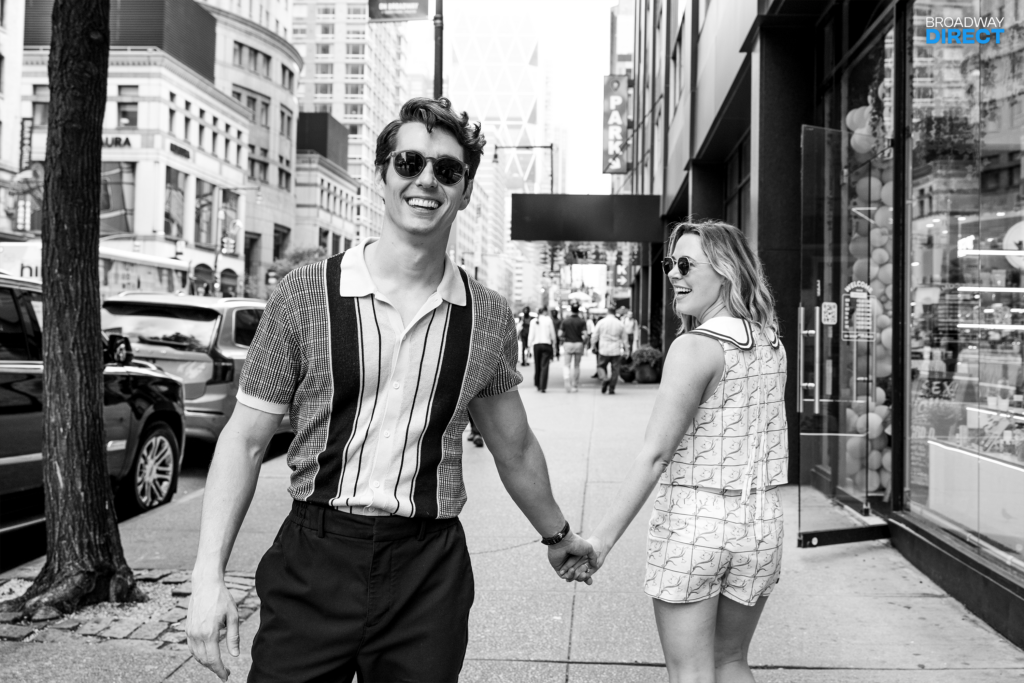 Kyle Selig and Erika Henningsen. Photo by Angela of York for Broadway Direct.