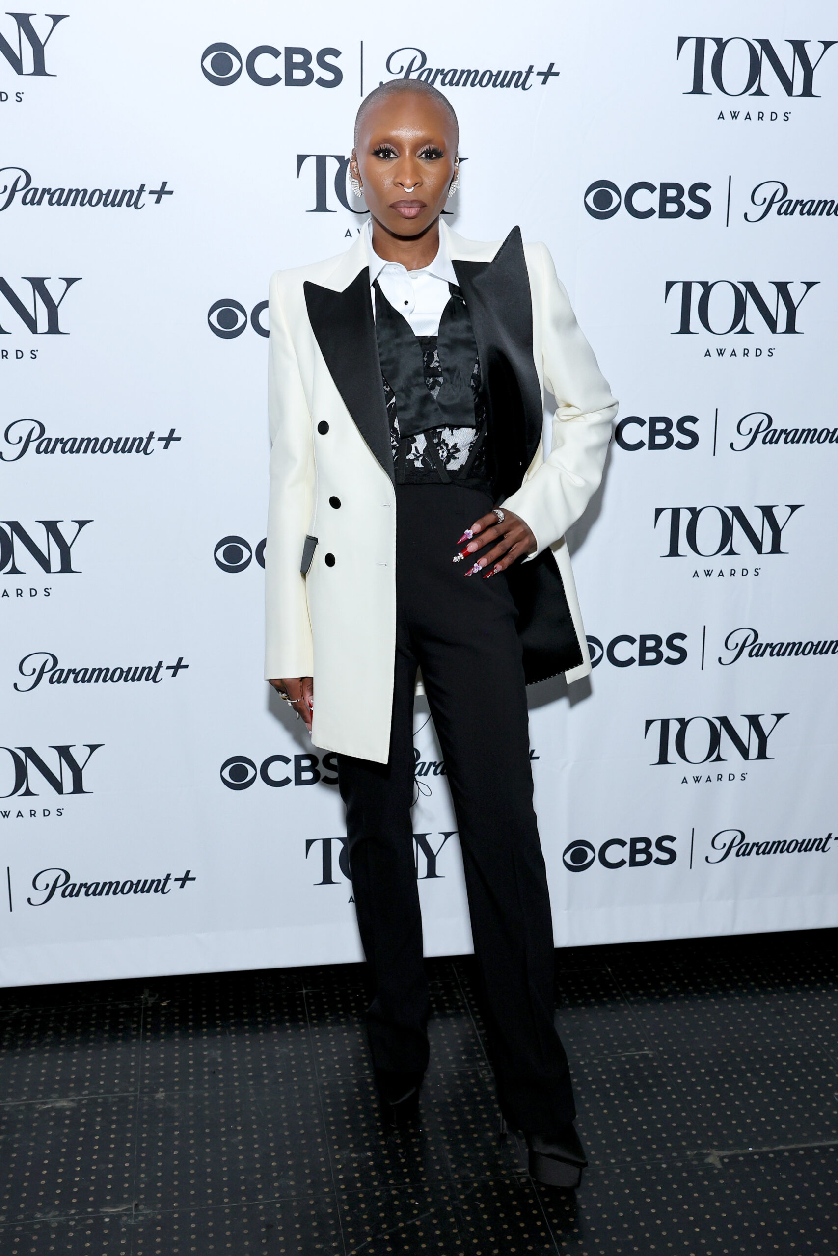Host Cynthia Erivo attends The 78th Annual Tony Awards at Radio City Music Hall. Photo by Jenny Anderson/Getty Images for Tony Awards Productions.