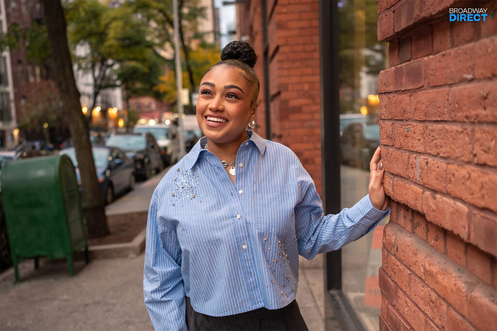 Jasmine Amy Rogers. Photo by Natalie Powers for Broadway Direct.