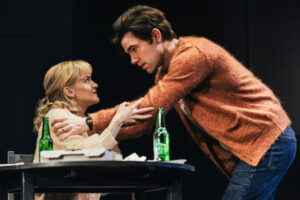 Madeline Brewer & Patrick Ball in Becky Shaw.