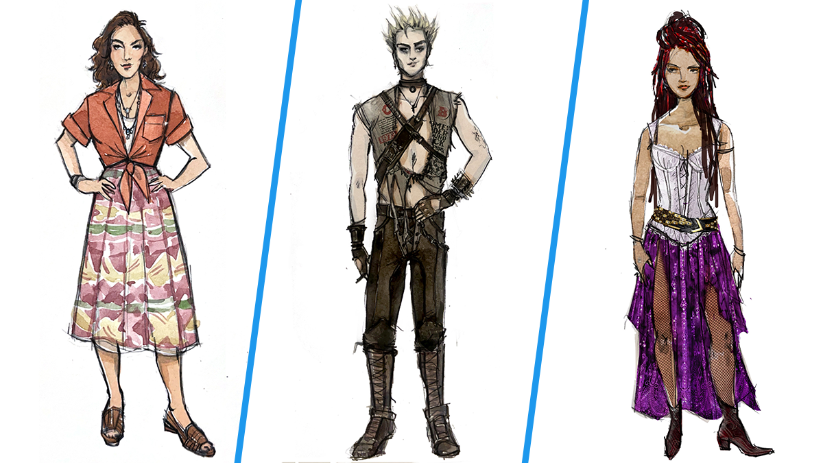 Exclusive: A Look Inside <i>The Lost Boys</i> Costume Designer’s Sketches