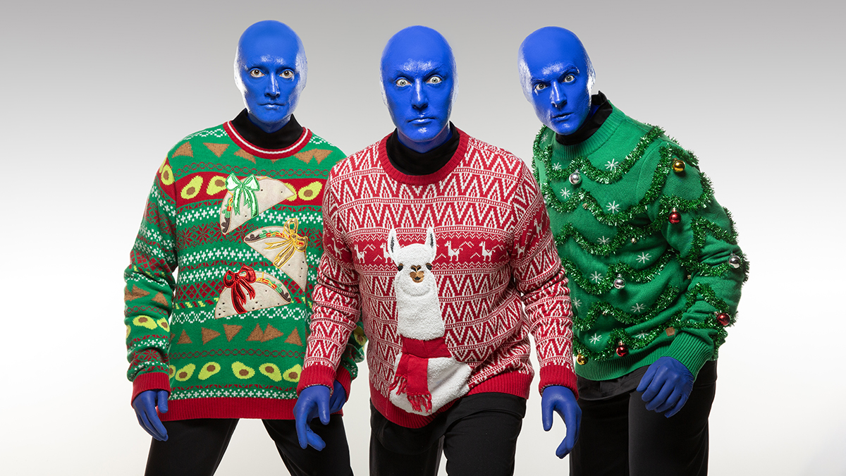 <i>Blue Man Group – A New Holiday Surprise</i>  Will Play Broadway This Season