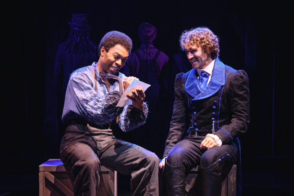 Todrick Hall and Jeremy Beloate in Midnight. Photo by Valerie Terranova.